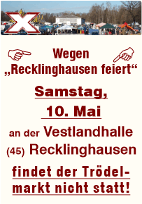 Trödeln in Schermbeck Schützenplatz